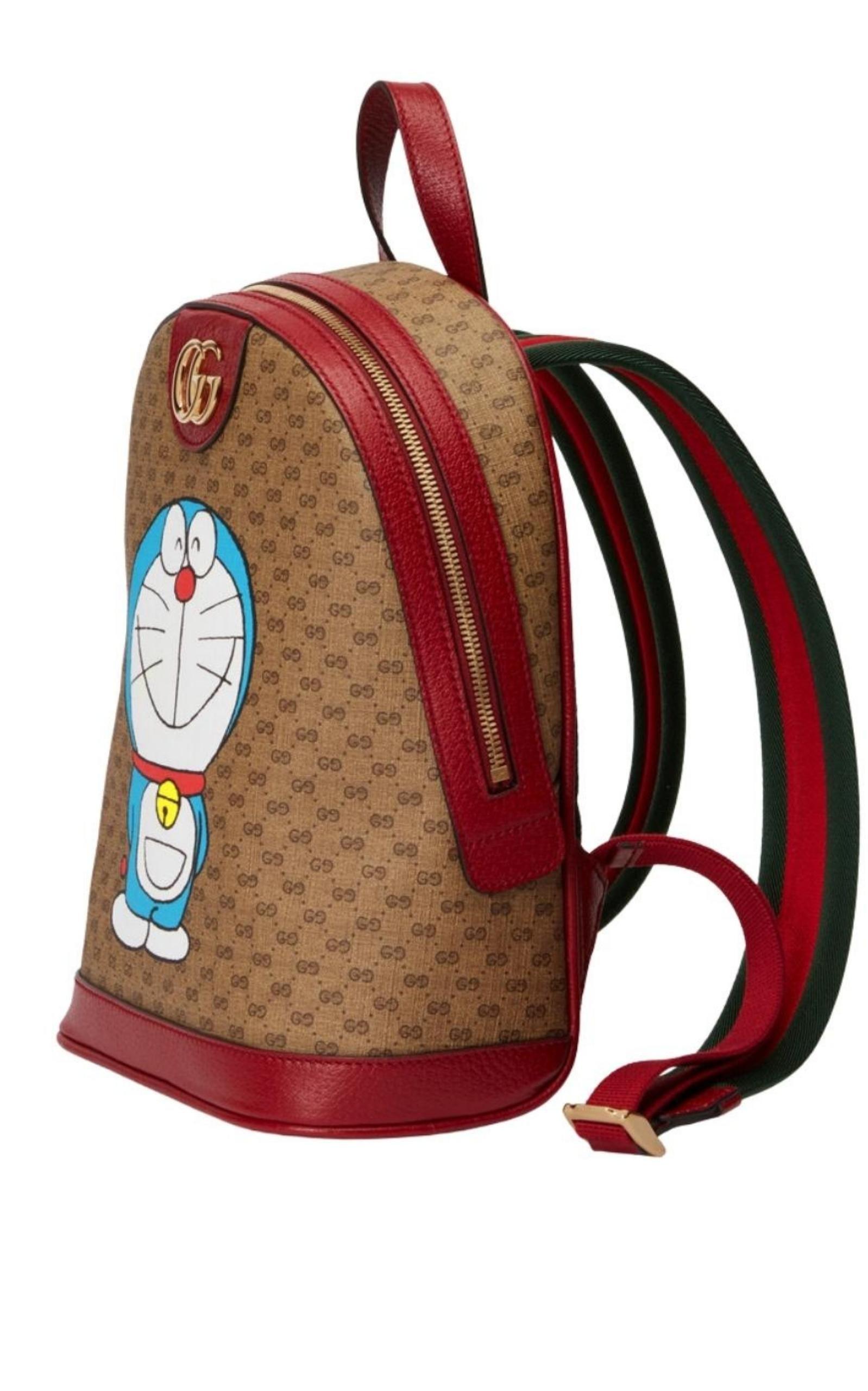Buy Doraemon Kawaii Cat Printing Backpack Candy Color Women Cute Backpack  Canvas School Bags Pink Travel Backpack (4) Online at desertcartINDIA
